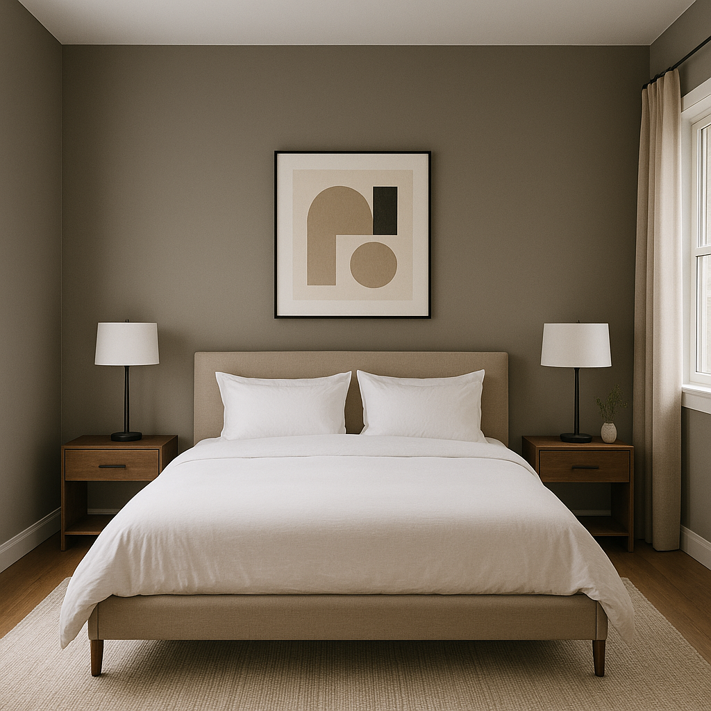 Benjamin Moore Tweed (CSP-85): A Sophisticated Neutral with Timeless Elegance.