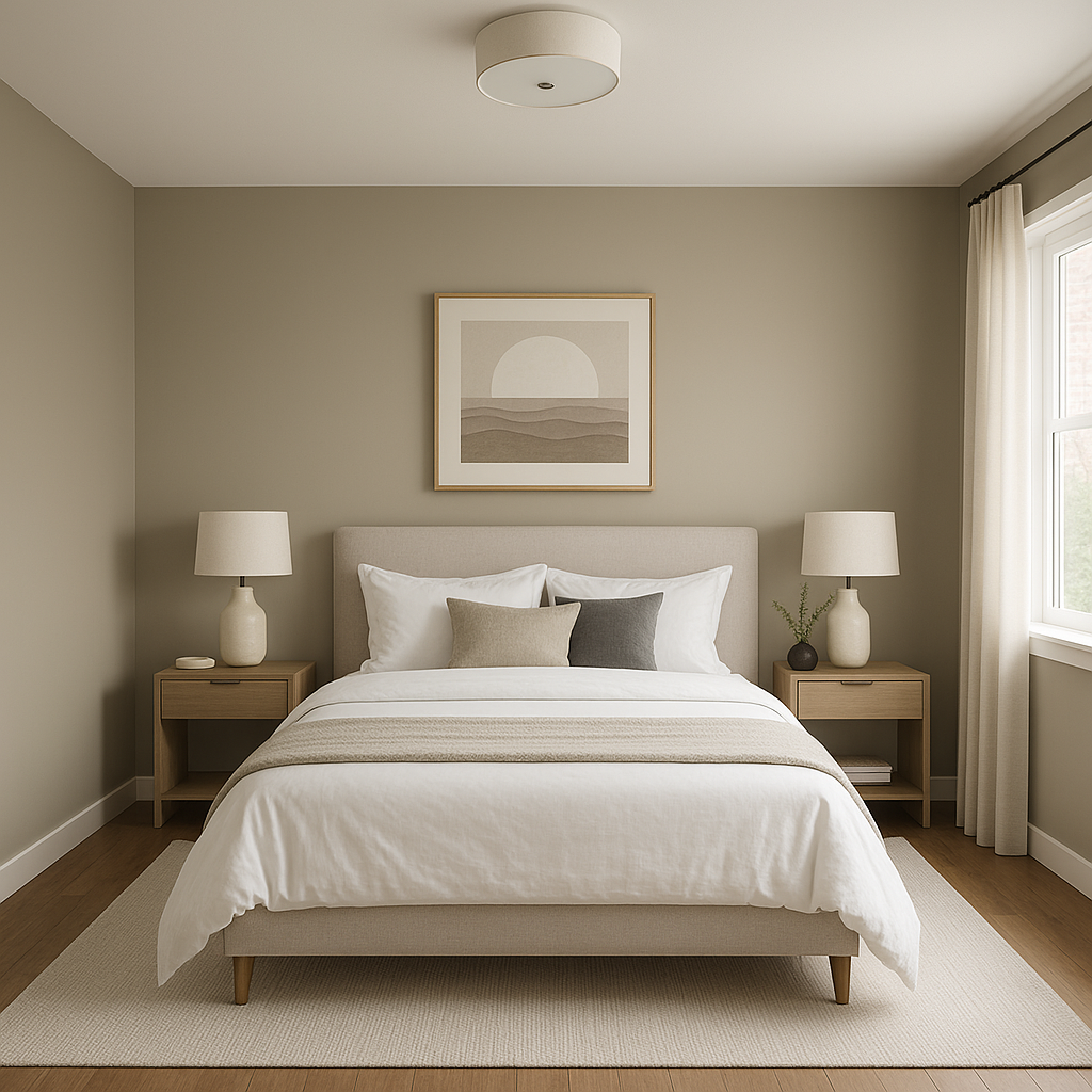Benjamin Moore Tyler (CW-50): A Sophisticated Neutral for Timeless Interiors.