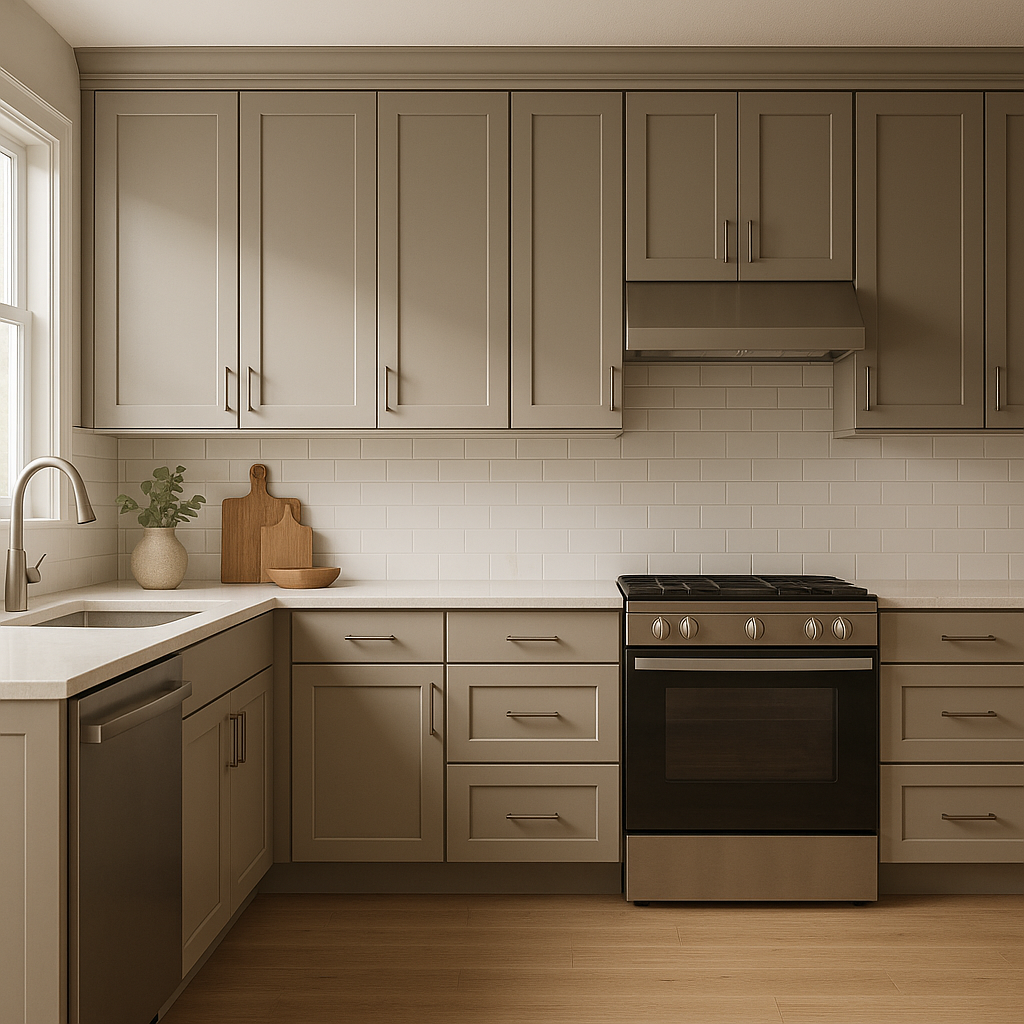 Benjamin Moore Upper (CSP-70): A Sophisticated Neutral for Timeless Interiors.