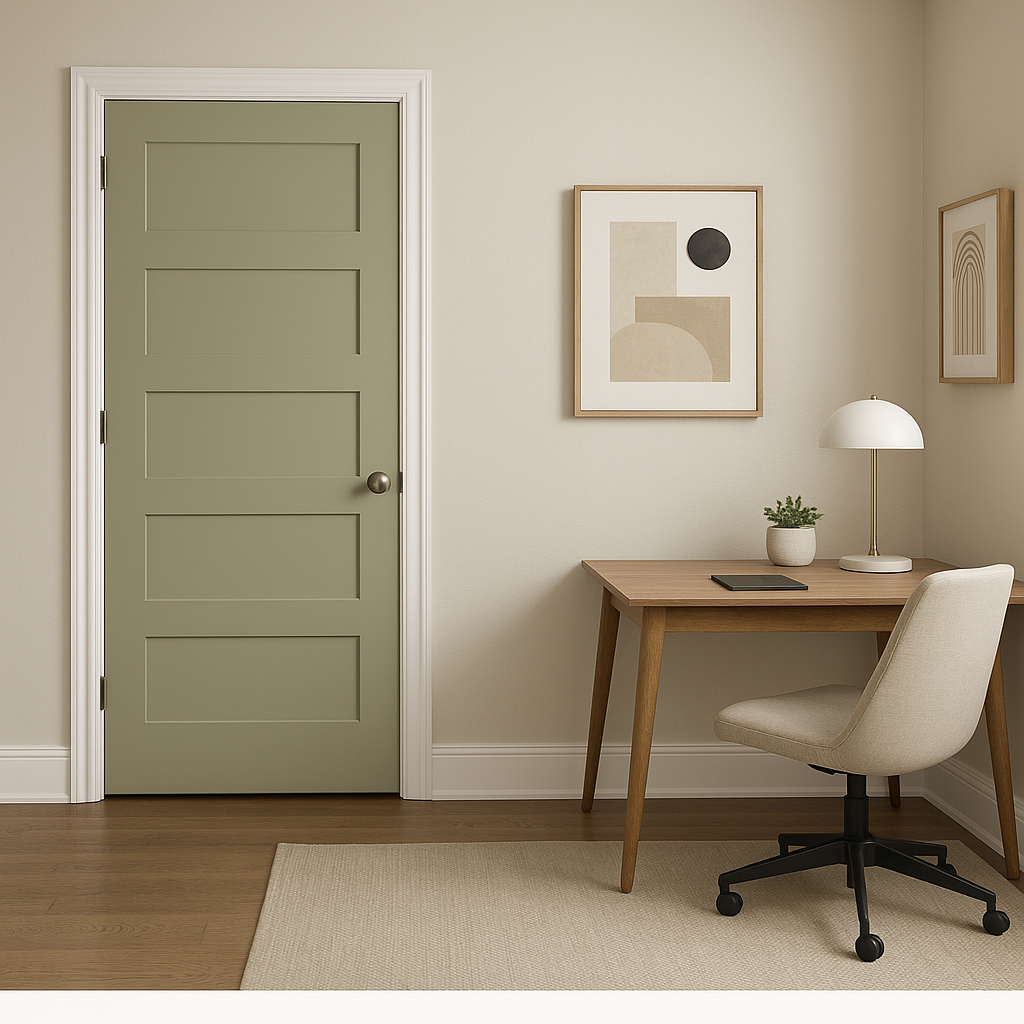 Benjamin Moore Vale (1494): A Versatile and Timeless Gray-Green.