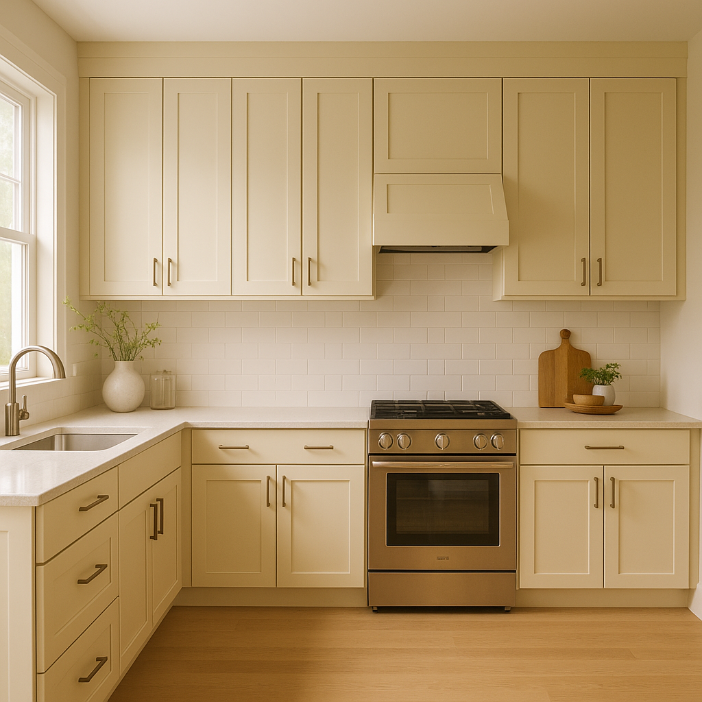 Benjamin Moore Vanilla 372: A Timeless Neutral with Warm Undertones.