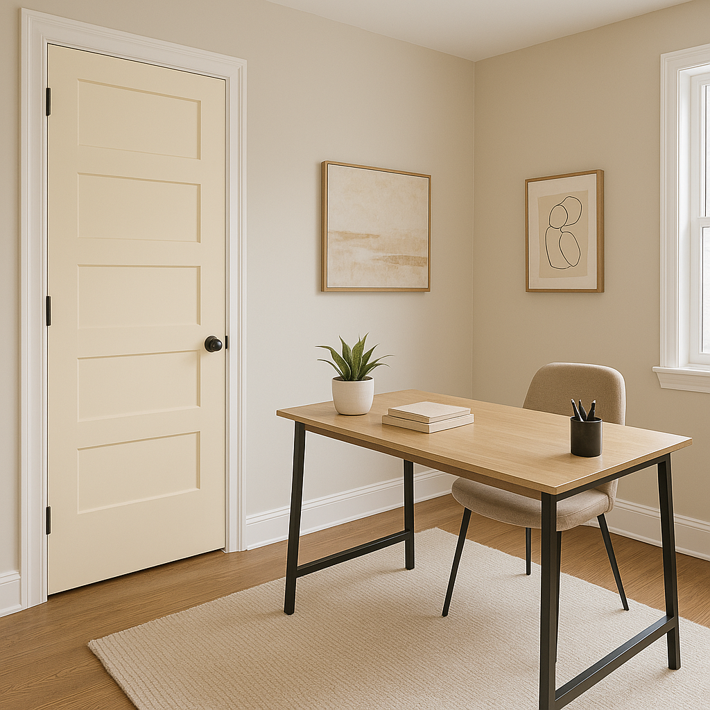 Benjamin Moore Vanilla 372: A Timeless Neutral with Warm Undertones.