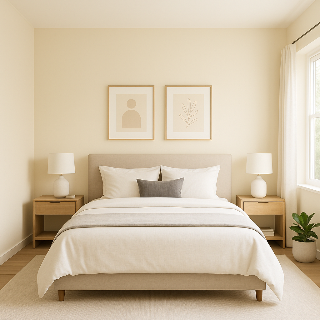 Benjamin Moore Vanilla 372: A Timeless Neutral with Warm Undertones.