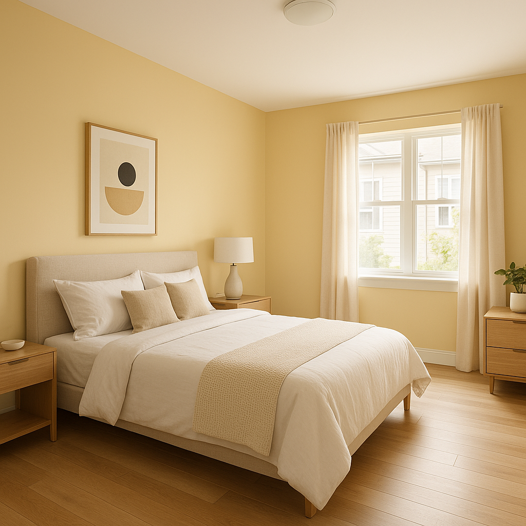 Benjamin Moore Vellum 207: A Warm, Sophisticated Neutral.