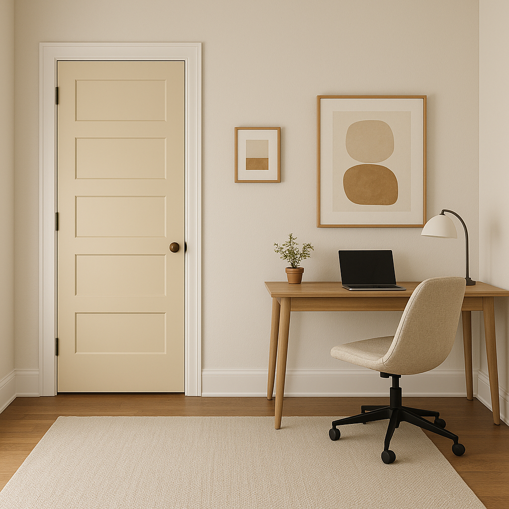 Benjamin Moore Vellum (CC-200): A Warm and Inviting Neutral.