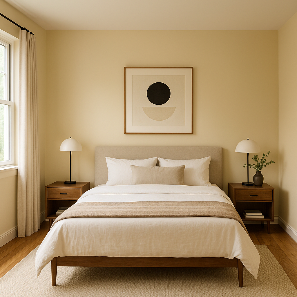 Benjamin Moore Vellum (CC-200): A Warm and Inviting Neutral.