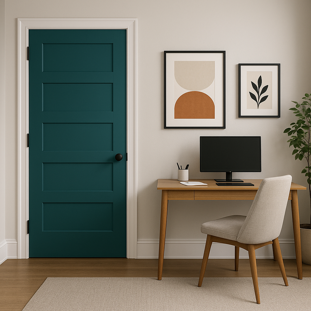 Benjamin Moore Venezuelan (2054-30): A Bold and Timeless Blue for Sophisticated Spaces.