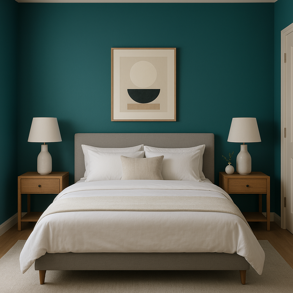 Benjamin Moore Venezuelan (2054-30): A Bold and Timeless Blue for Sophisticated Spaces.