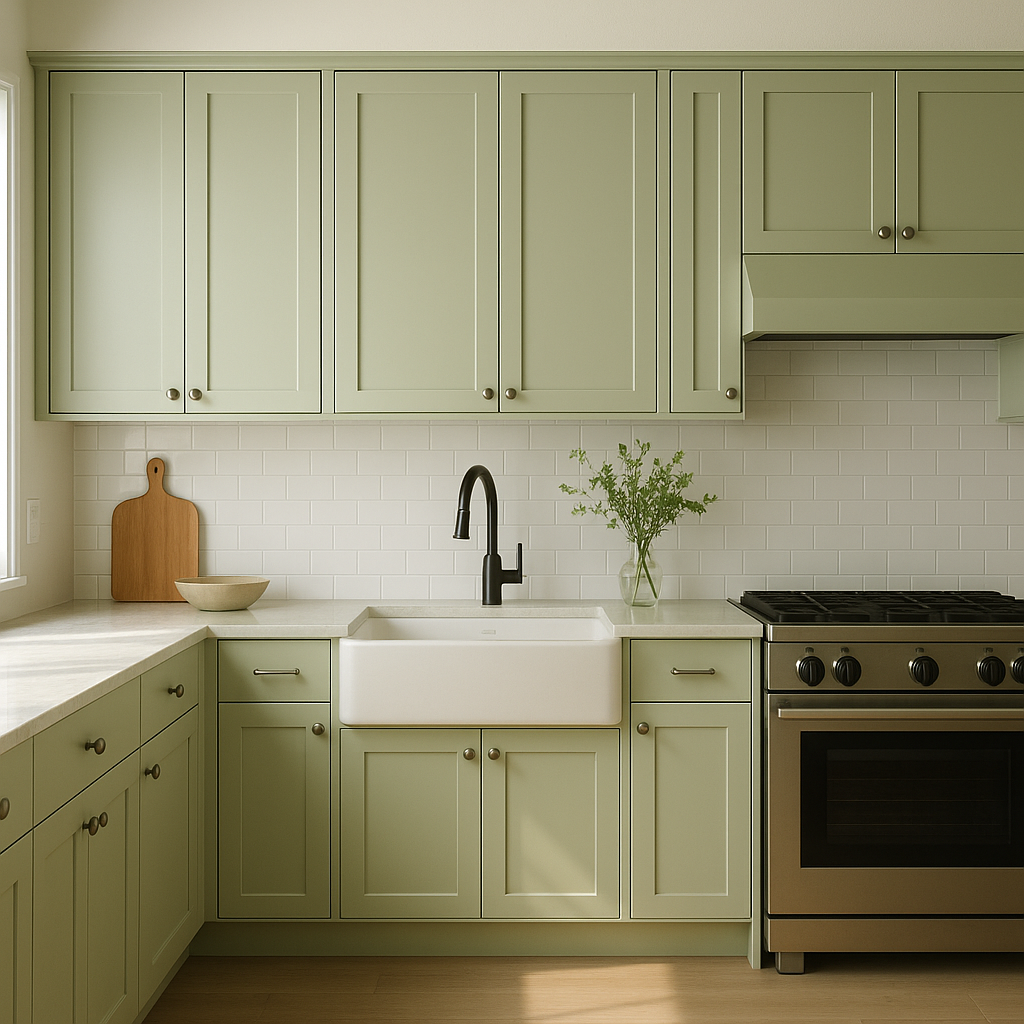 Benjamin Moore Veranda (541): A Timeless, Breezy Green.
