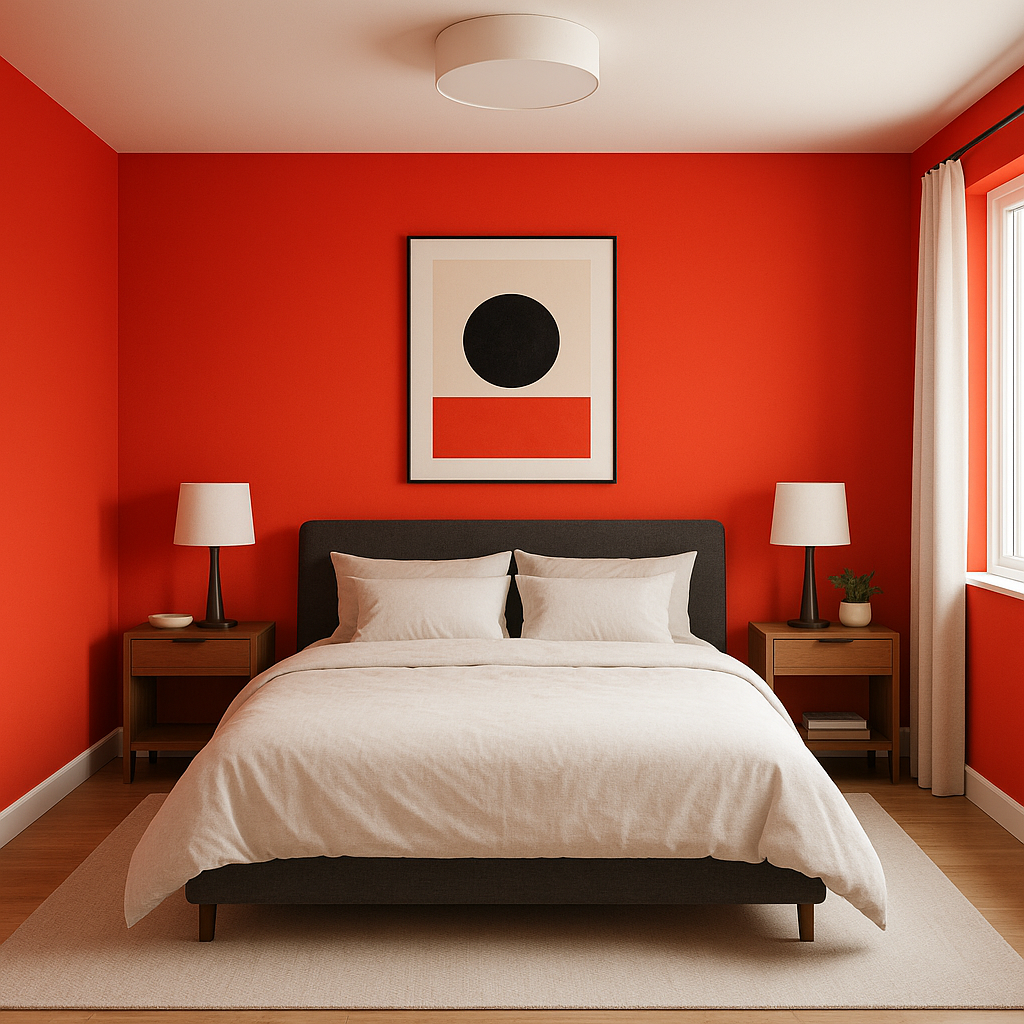 Benjamin Moore Vermilion (2002-10): A Vibrant Red with Timeless Elegance.