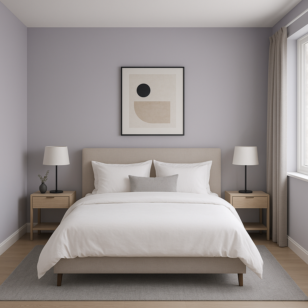 Benjamin Moore Violet (1422): A Timeless Lavender Hue for Elegant Spaces.
