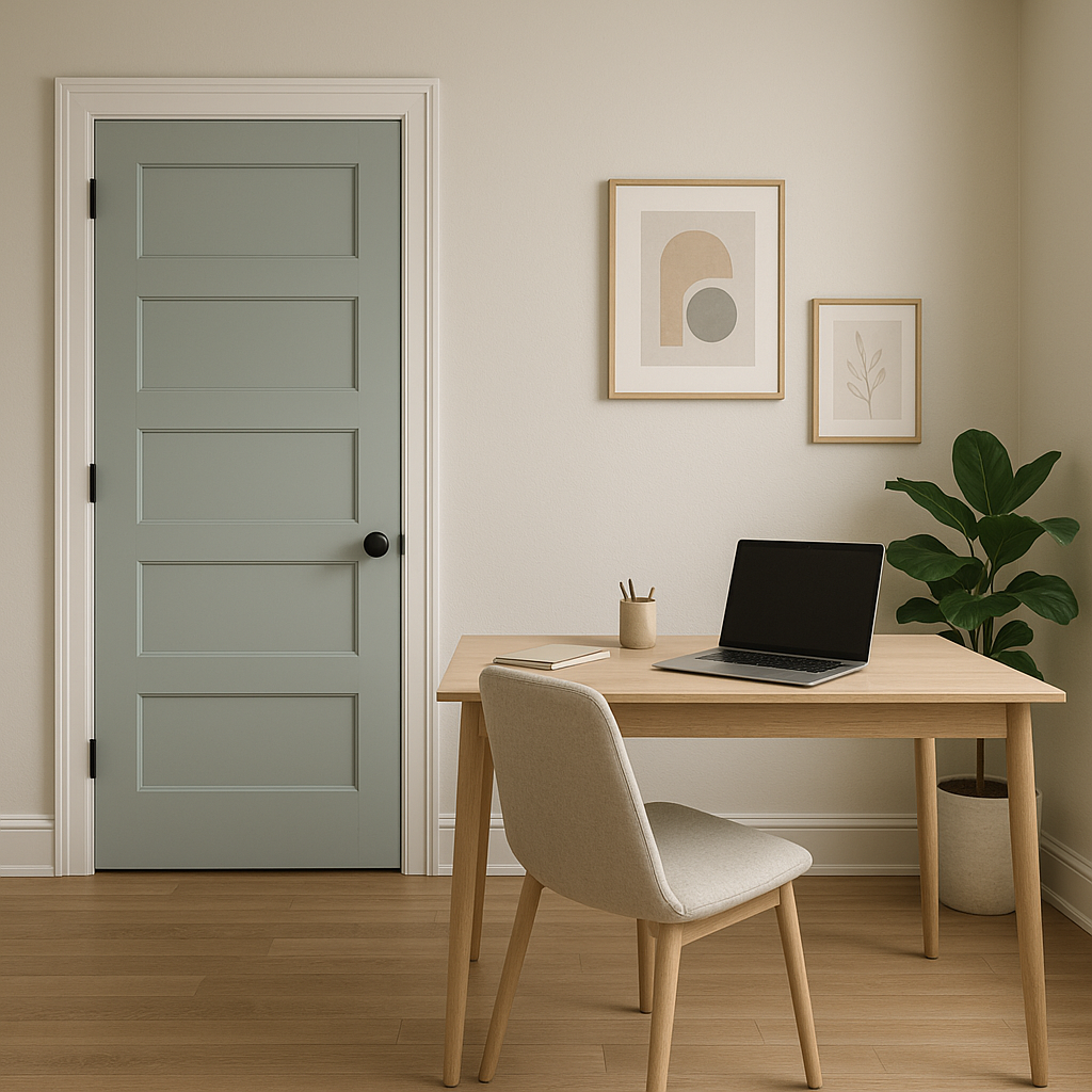 Benjamin Moore Wales (1585): A Timeless Blue-Green Hue for Elegant Spaces.