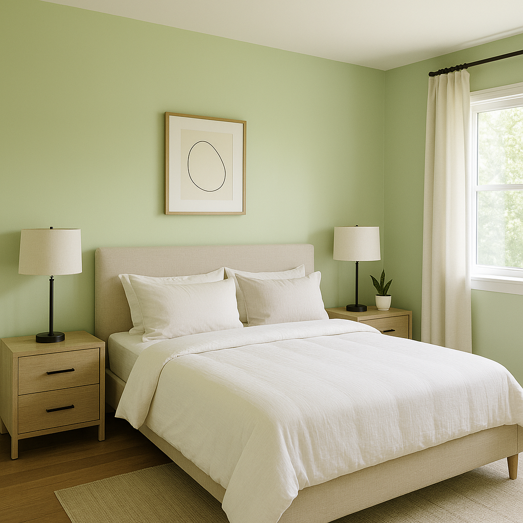 Benjamin Moore Wales (2028-50): A Captivating Green for Timeless Interiors.
