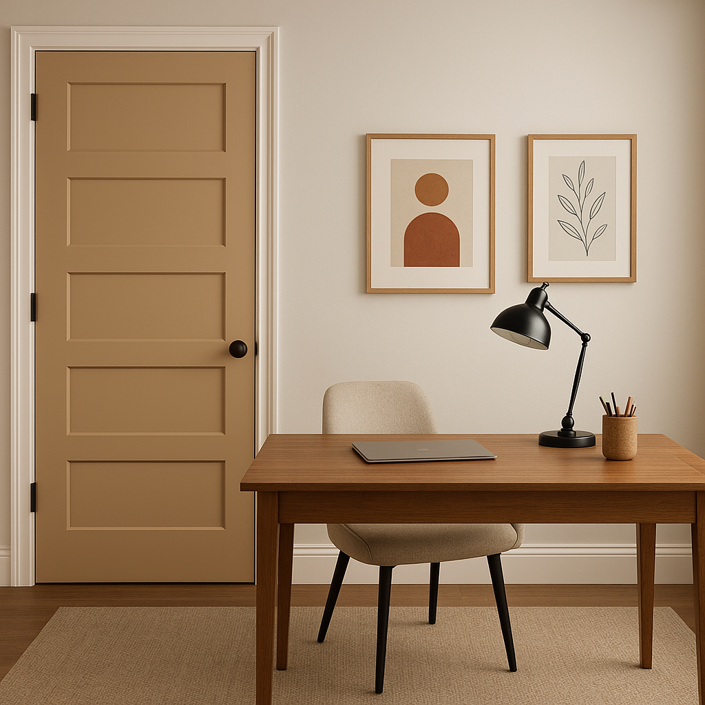 Benjamin Moore Warm (CSP-280): A Versatile Hue for Cozy Interiors.