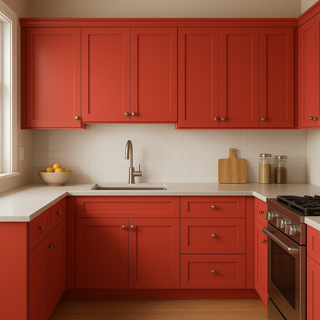 Benjamin Moore Watermelon (2087-20): A Bold and Playful Pop of Color.