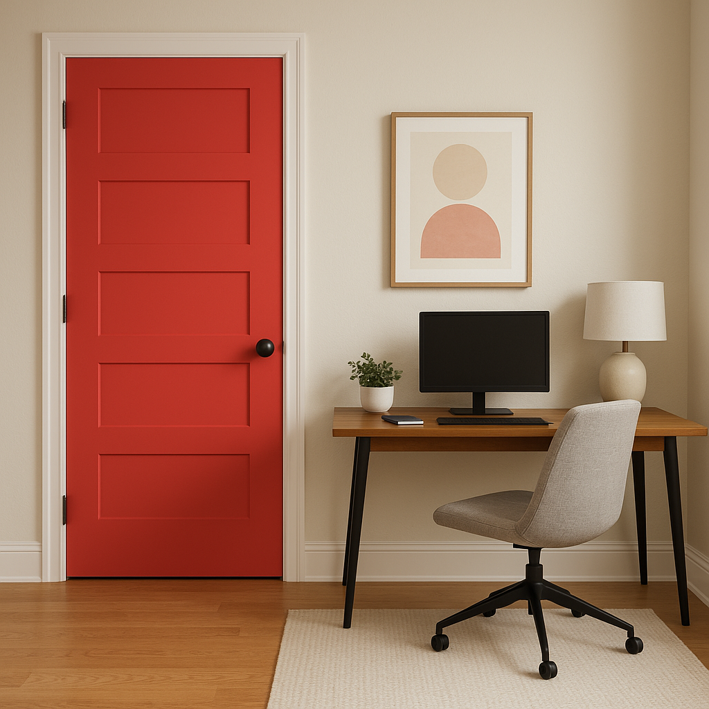 Benjamin Moore Watermelon (2087-20): A Bold and Playful Pop of Color.