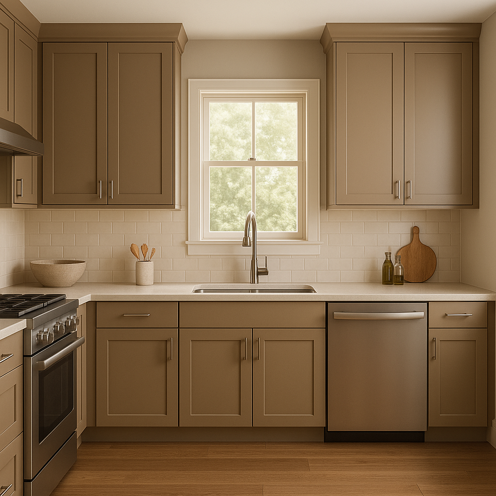 Benjamin Moore Weathered 1050: A Timeless Neutral with Soft Warmth.