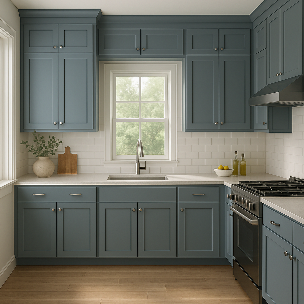 Benjamin Moore West (1671): A Timeless Charcoal Gray.