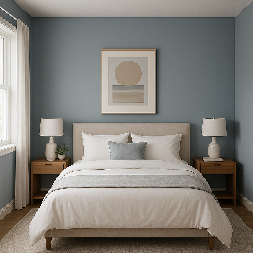 Benjamin Moore West (1671): A Timeless Charcoal Gray.