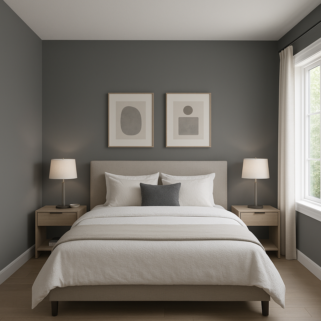 Benjamin Moore Westcott (1624): A Timeless Neutral for Sophisticated Spaces.