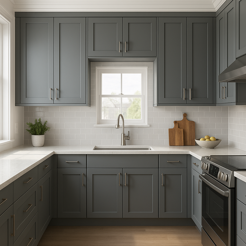 Benjamin Moore Whale (2134-40): A Deep, Sophisticated Gray for Modern Spaces.