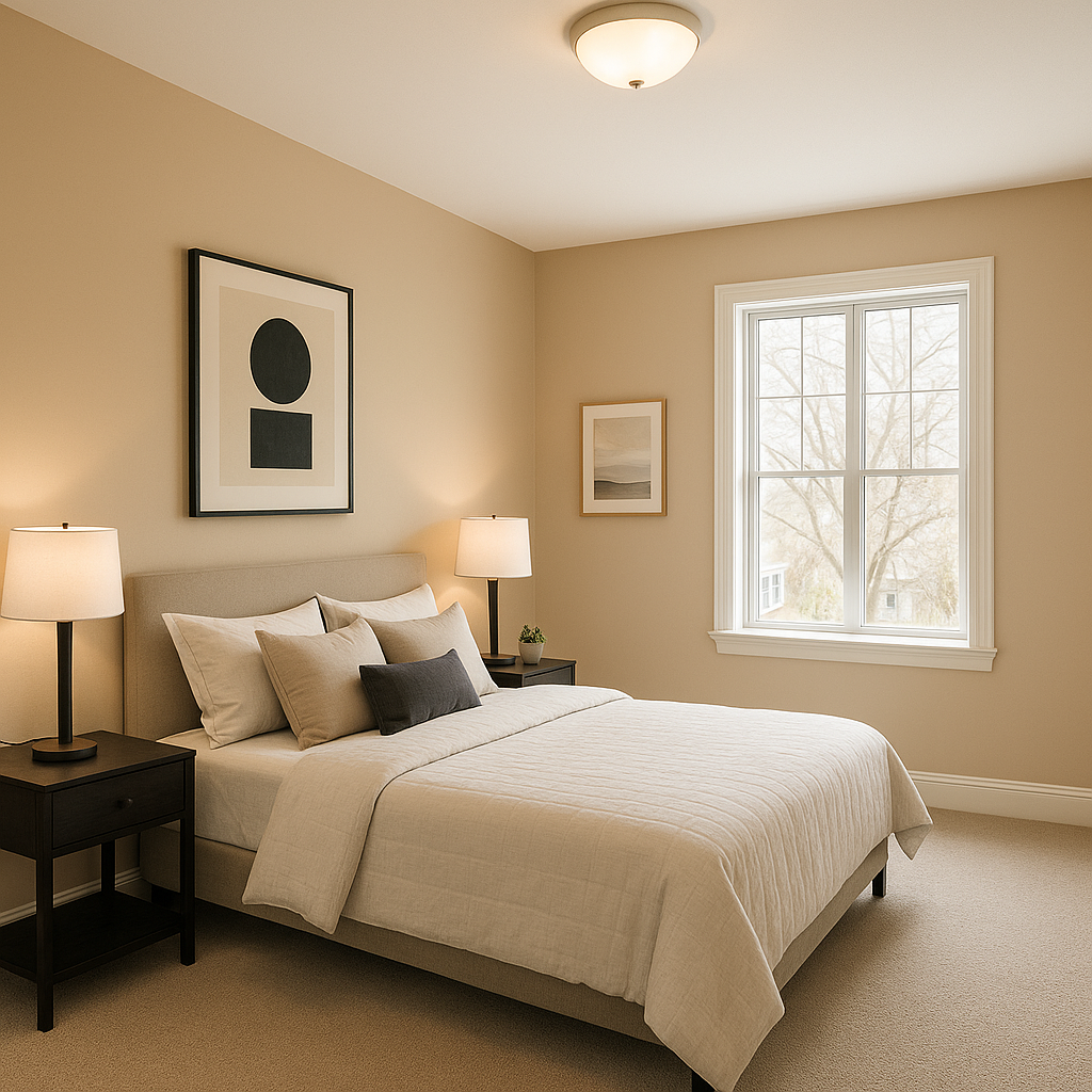 Benjamin Moore Whipped (CSP-350): A Soft, Creamy Neutral for Timeless Interiors.