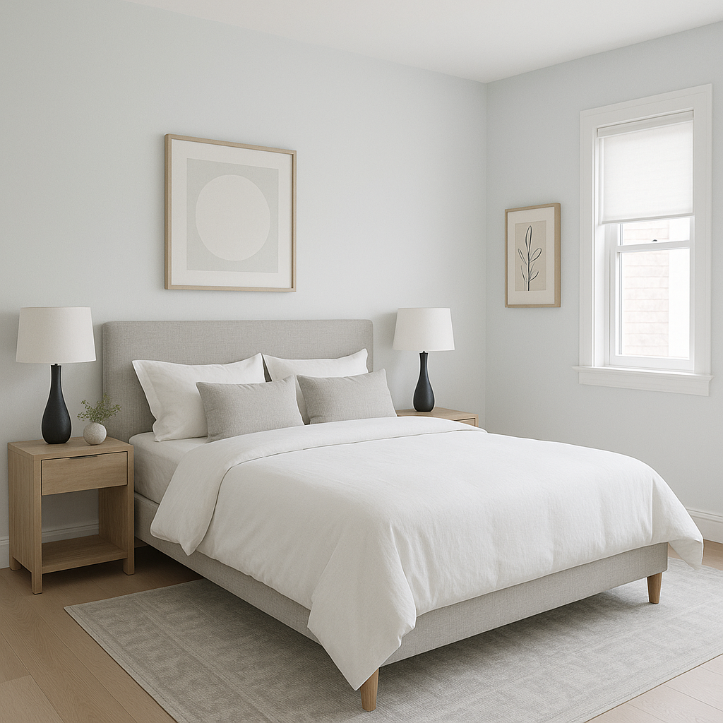 Benjamin Moore Whispering (2136-70): A Luminous Soft Gray with Timeless Elegance.