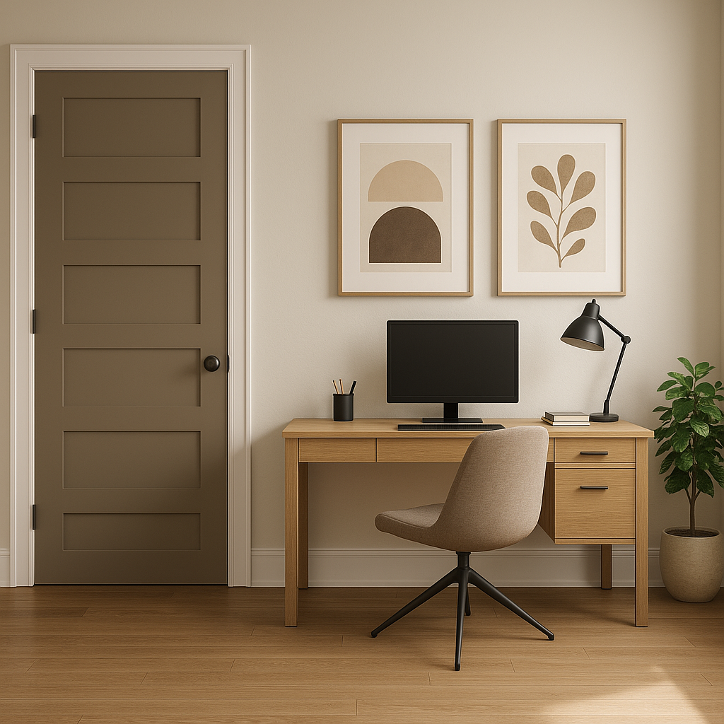 Benjamin Moore Whitall Brown HC-69: A Timeless and Versatile Neutral.