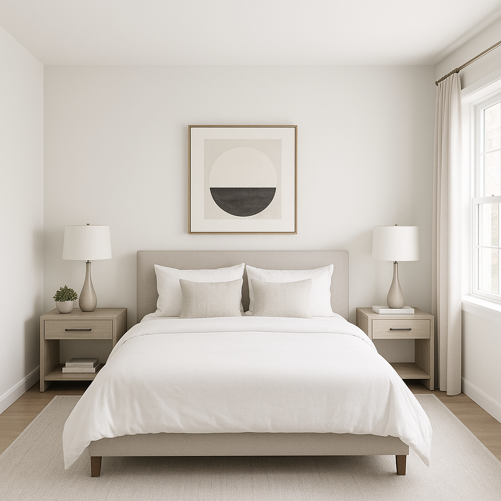 Benjamin Moore White (2121-60): A Timeless Neutral for Every Space.