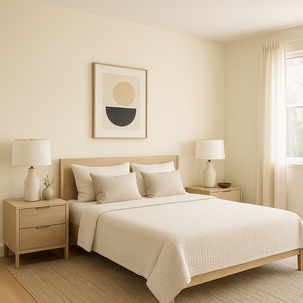 Benjamin Moore White (2149-60): A Designer's Dream for Timeless Elegance.