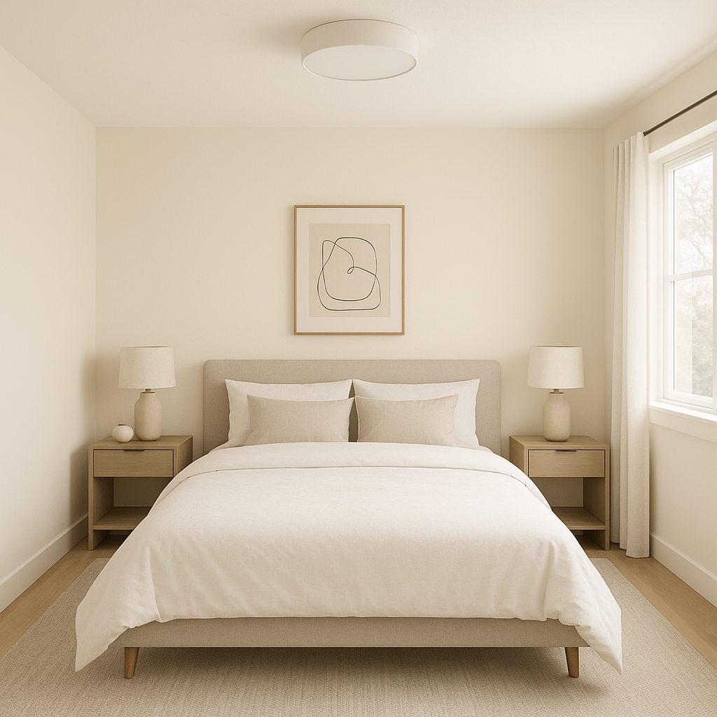 Benjamin Moore White (2159-70): A Timeless, Versatile Neutral.