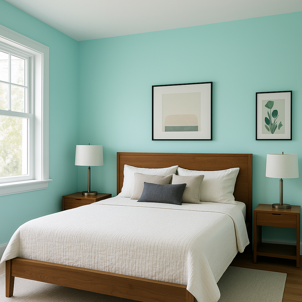 Benjamin Moore Winter 2045-60: A Tranquil, Icy Blue for Timeless Elegance.