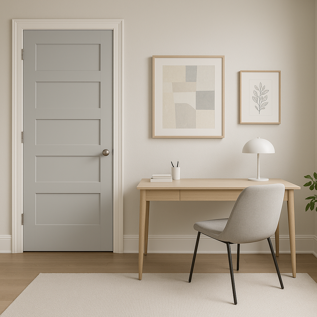 Benjamin Moore Winter (2117-60): A Sophisticated Lavender Gray.