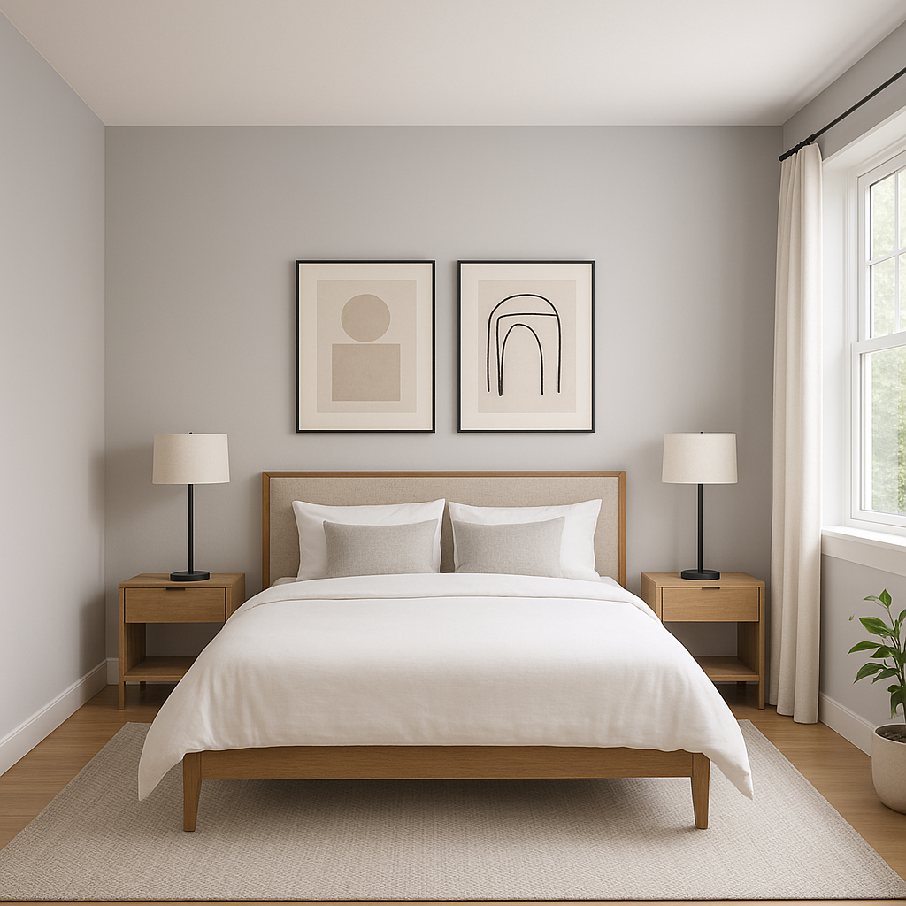 Benjamin Moore Winter (2117-60): A Sophisticated Lavender Gray.