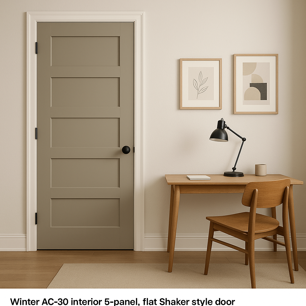 Benjamin Moore Winter (AC-30): An Elegant Neutral for Timeless Interiors.