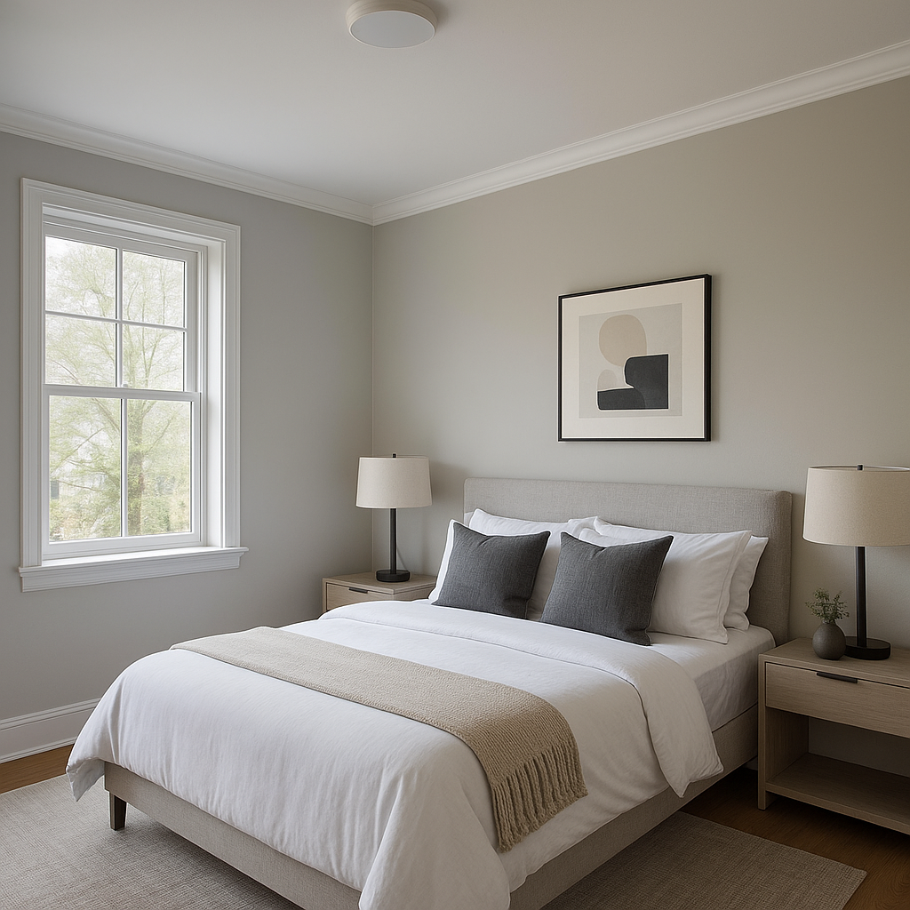 Benjamin Moore Winterwood (1486): An Elegant Neutral with Timeless Appeal.