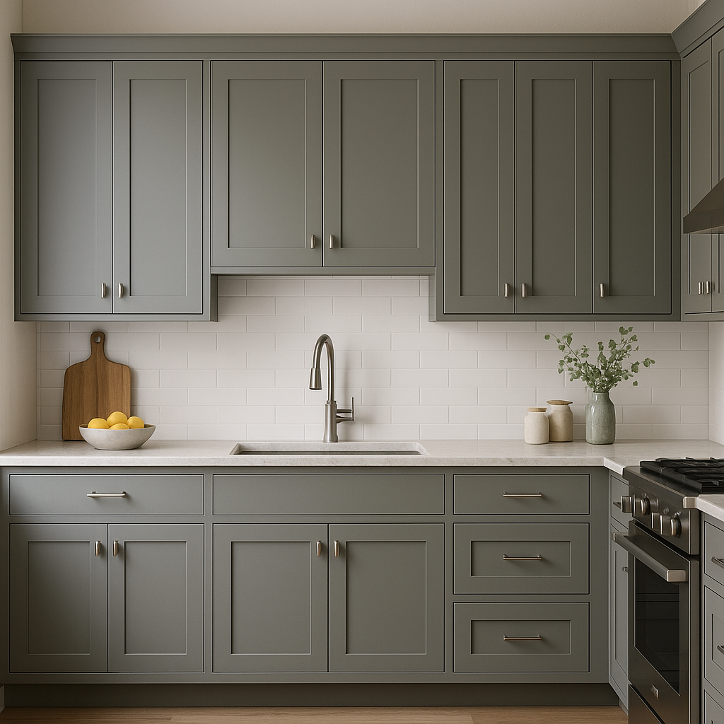 Benjamin Moore Wolf (2127-40): A Sophisticated and Versatile Gray.