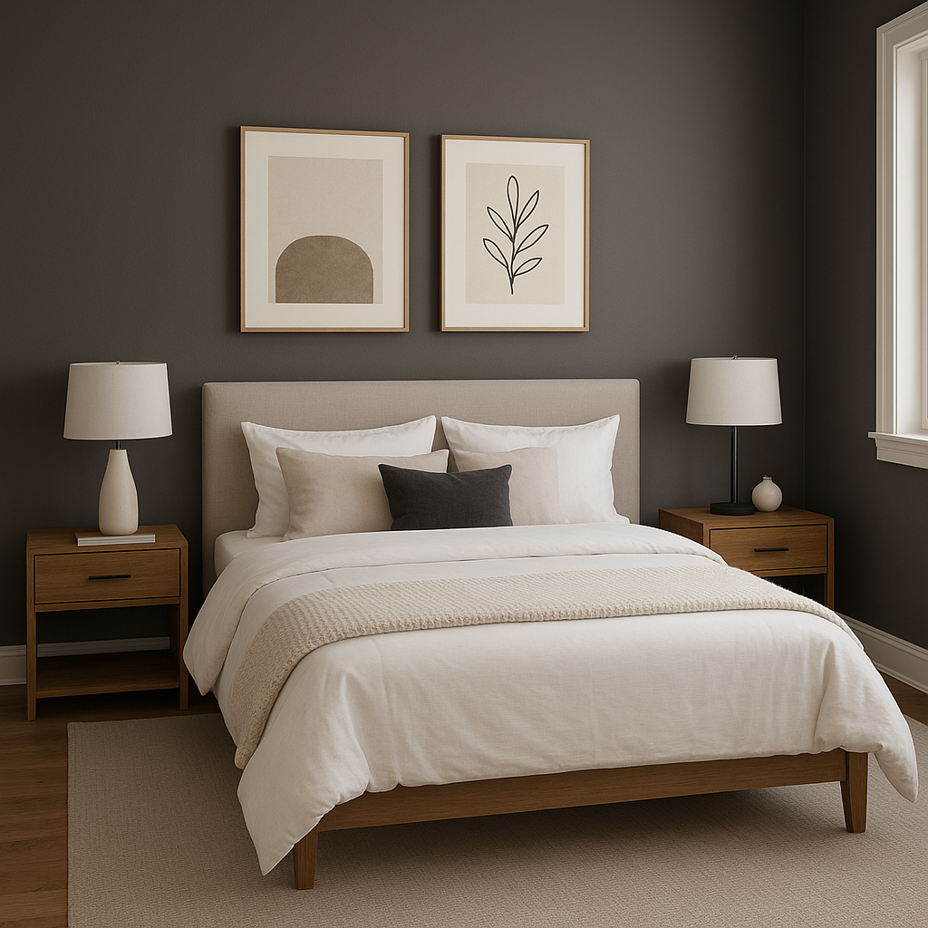 Benjamin Moore Wood (1428): A Timeless Neutral for Sophisticated Spaces.