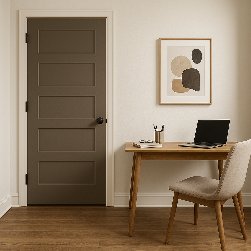 Benjamin Moore Wood (2109-30): A Rich and Sophisticated Neutral.