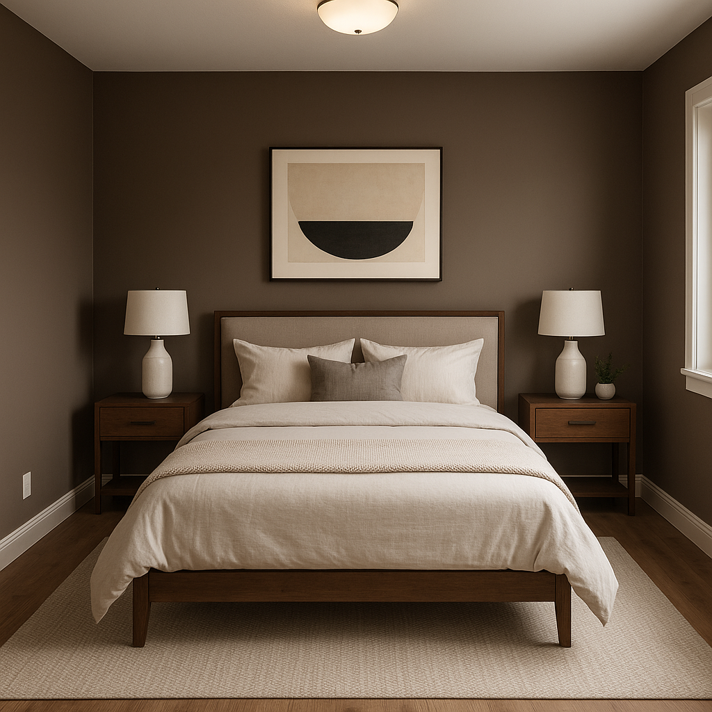 Benjamin Moore Wood (2109-30): A Rich and Sophisticated Neutral.