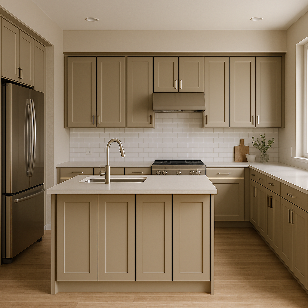 Benjamin Moore Woodacres (1020): A Timeless Neutral with Versatile Charm.