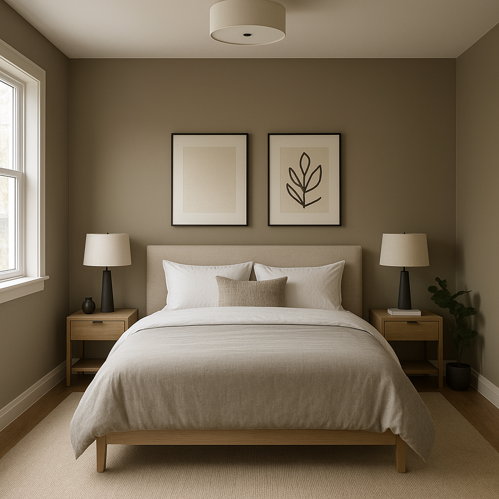 Benjamin Moore Woodcliff 980: A Versatile Neutral with Timeless Appeal.