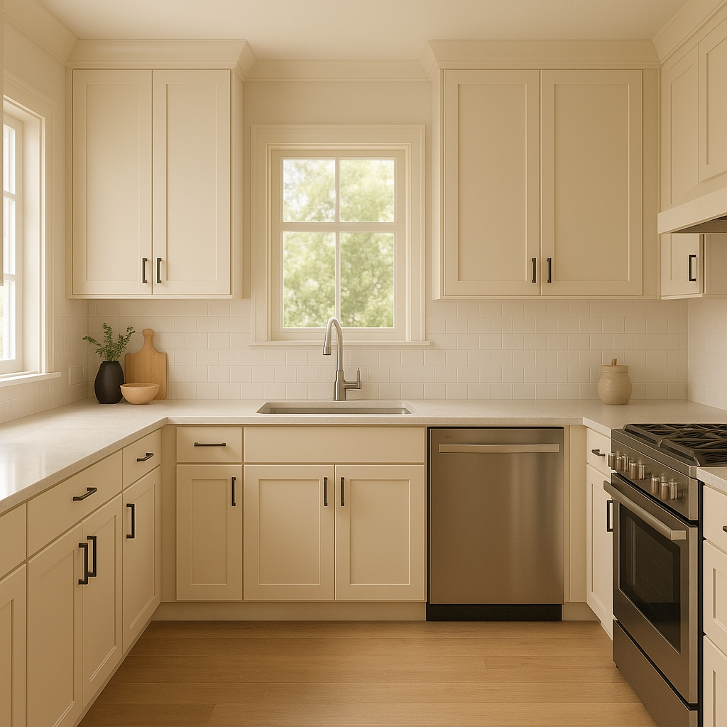 Benjamin Moore Woodmont (204): A Warm and Versatile Neutral.