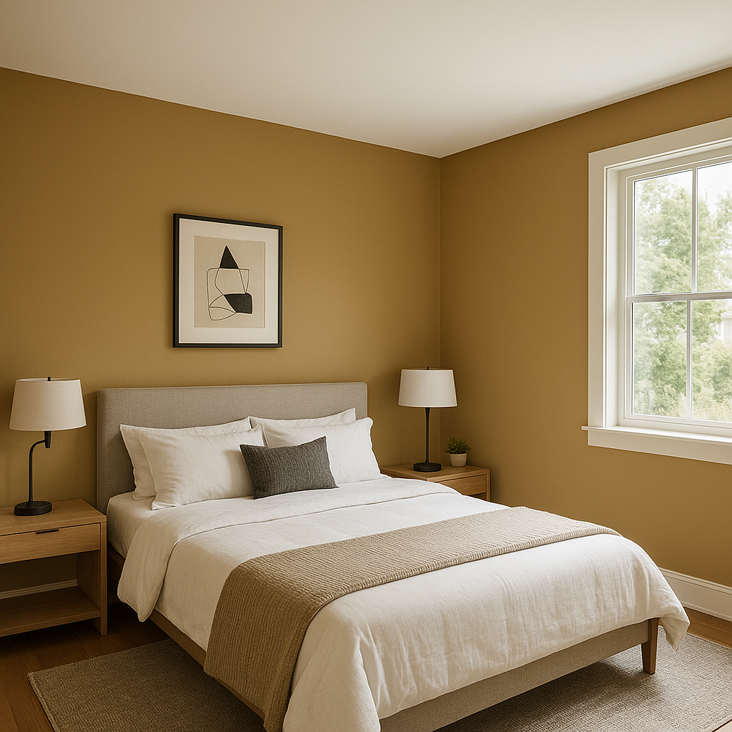 Benjamin Moore Woodstock (HC-20): A Timeless Earthy Neutral for Every Space.