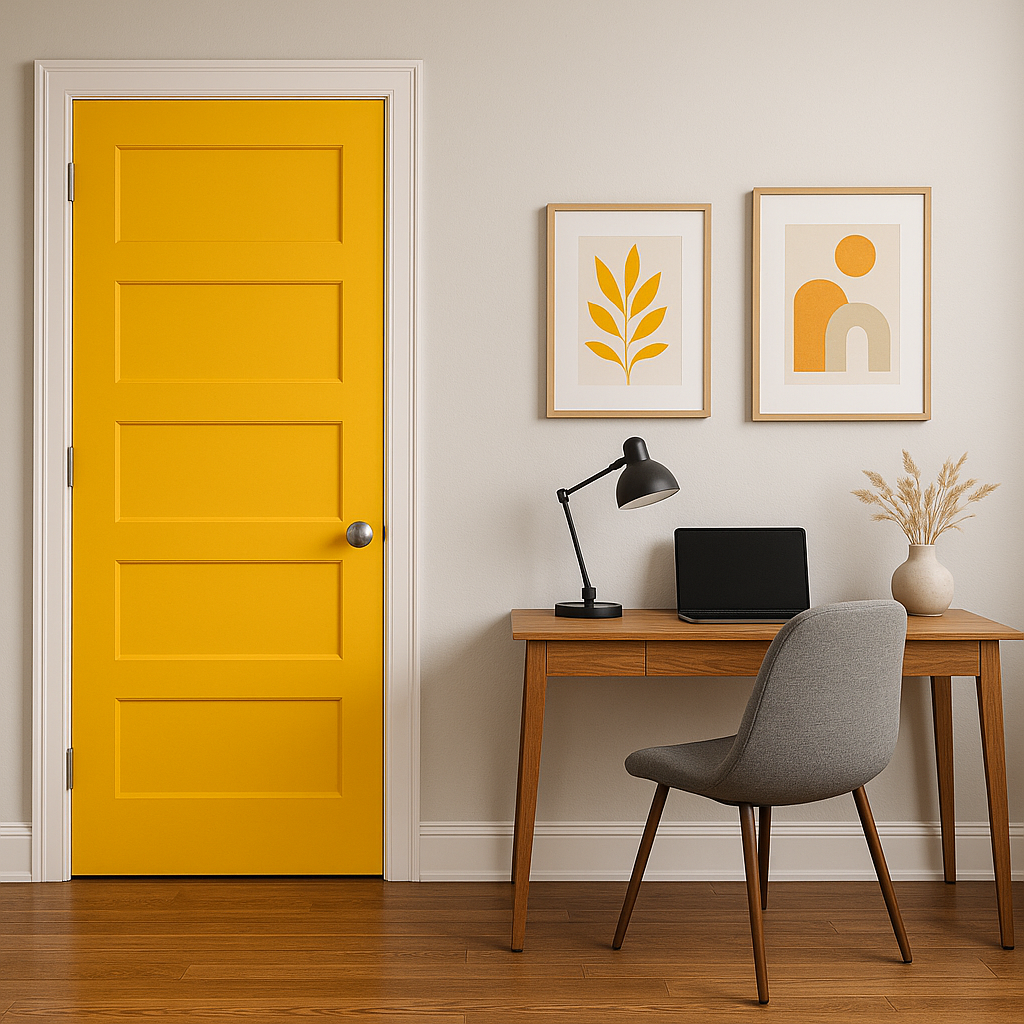 Benjamin Moore Yellow (2021-10): A Cheerful Burst of Warmth.