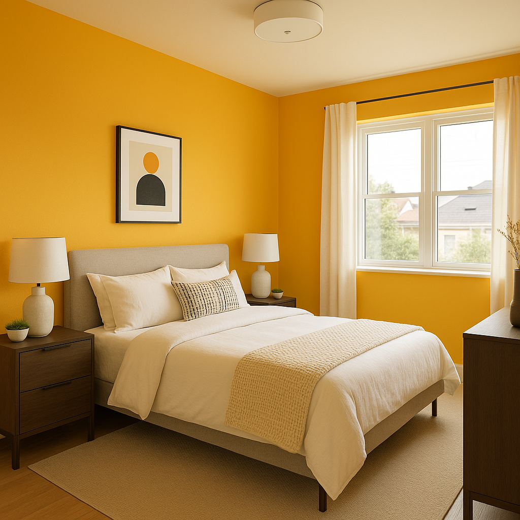 Benjamin Moore Yellow (2021-10): A Cheerful Burst of Warmth.
