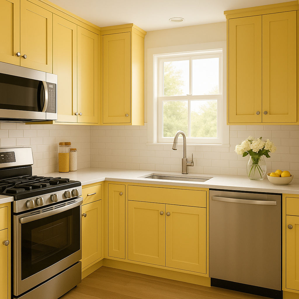 Benjamin Moore Yellow (2021-40): A Timeless Burst of Sunshine.