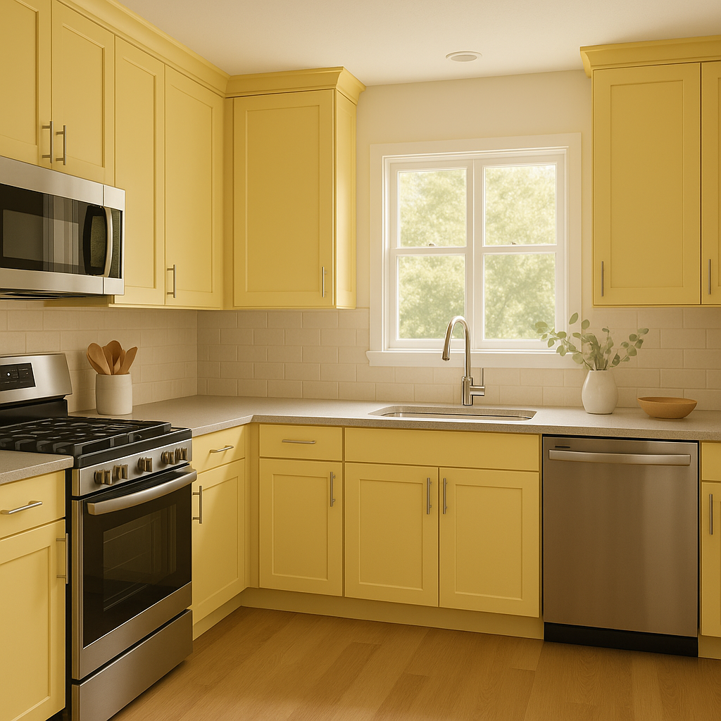 Benjamin Moore Yellow (2021-50): A Cheerful Burst of Sunshine.