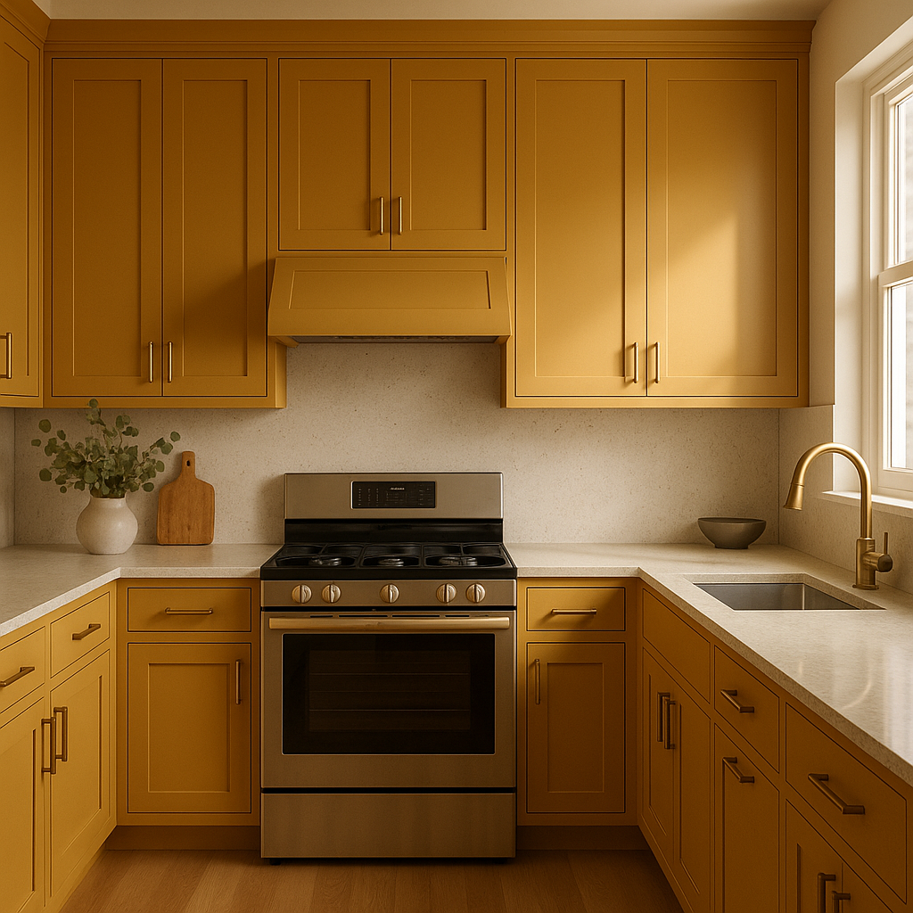 Benjamin Moore Yellow (2154-10): A Radiant Burst of Warmth.