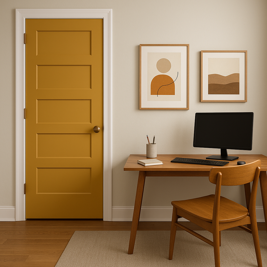 Benjamin Moore Yellow (2154-10): A Radiant Burst of Warmth.